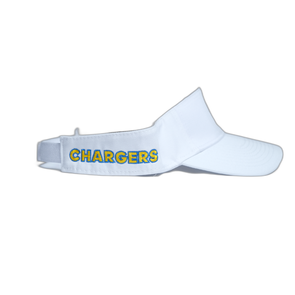 Adidas Visor, White with Interlocking CA