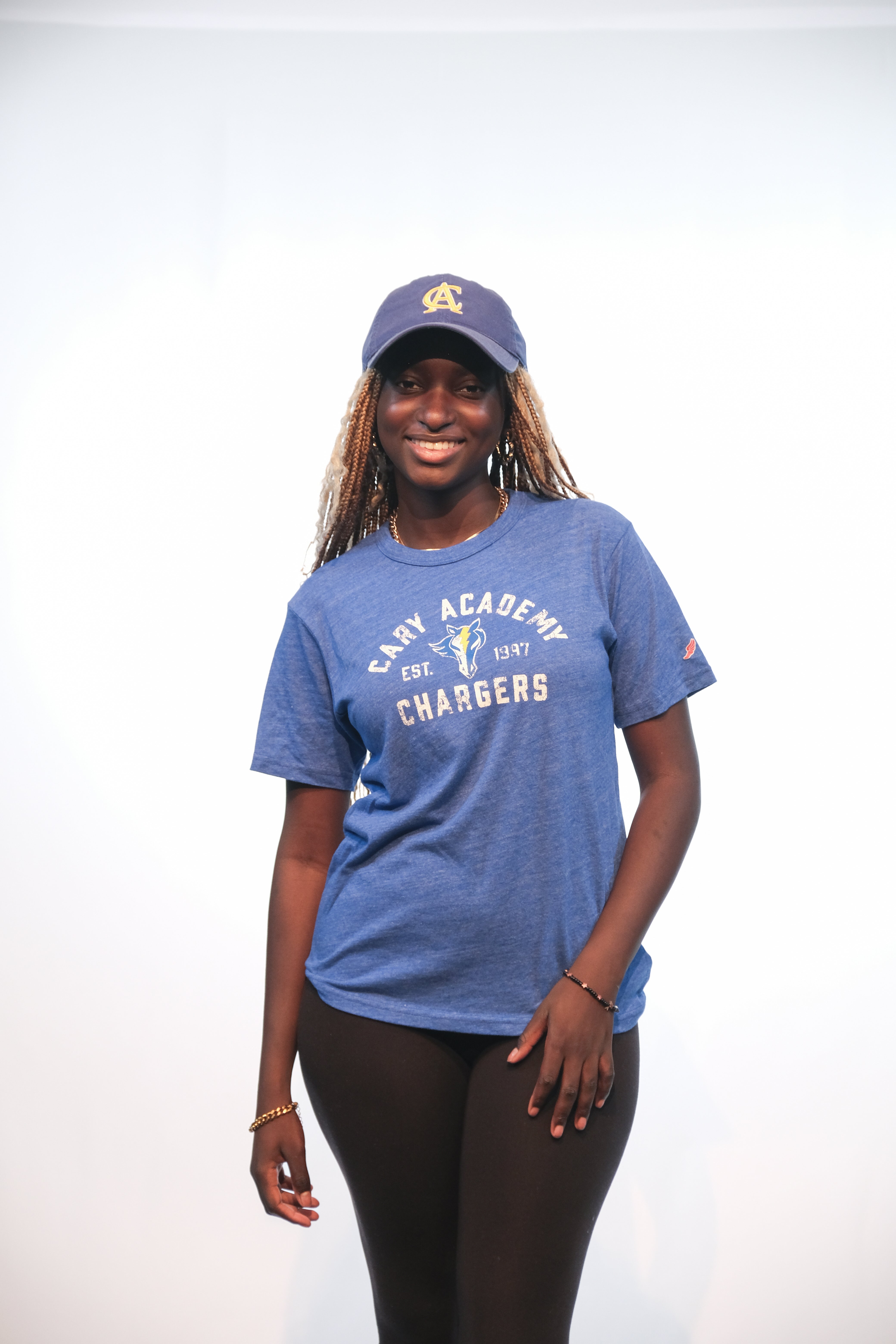 Interlocked 'CA' Hat